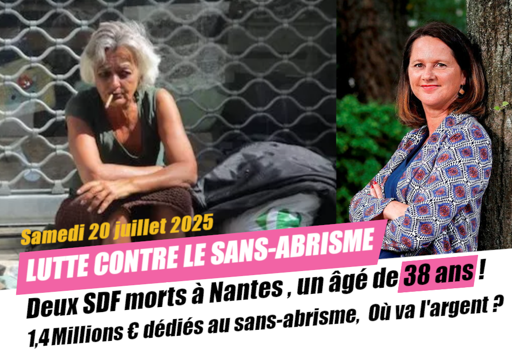 Deux morts à Nantes : crime social, silence politique