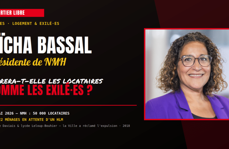 Aïcha Bassal présidente de NMH : une élue du logement social, 38 922 ménages sur liste d&rsquo;attente